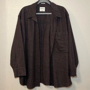 Abercrombie Oversize Flannel Shirt